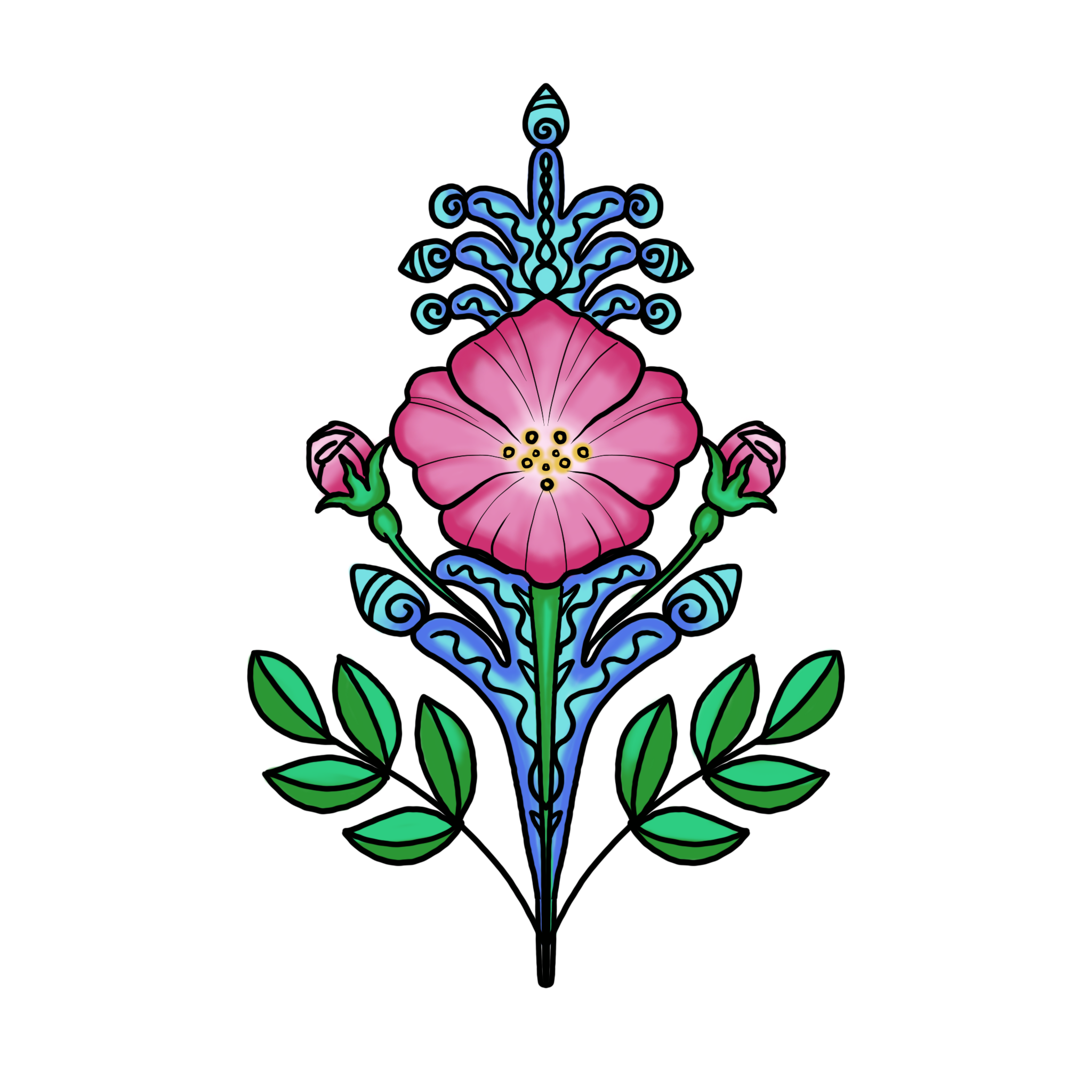 Rosewater Wellness logo